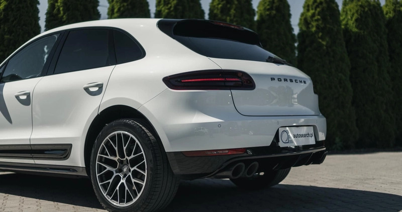 Porsche Macan cena 159990 przebieg: 139900, rok produkcji 2017 z Przedbórz małe 781